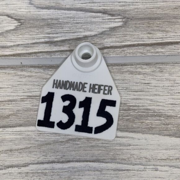 The Handmade Heifer MINKY BUNNY Rabbit Plush 7" Tan Soft Stuffed Animal w/ Tag - Picture 6 of 8